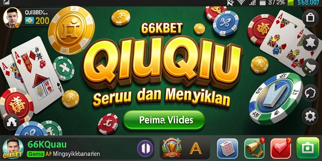 Gameplay QiuQiu yang menegangkan di 66KBET.