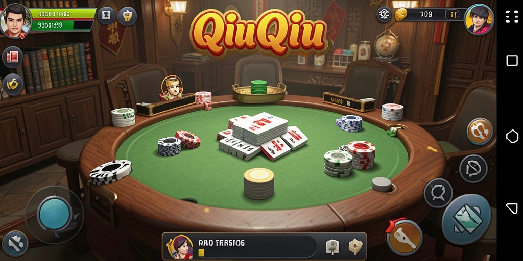 Tampilan menarik dari permainan QiuQiu 93337 dengan gameplay seru.