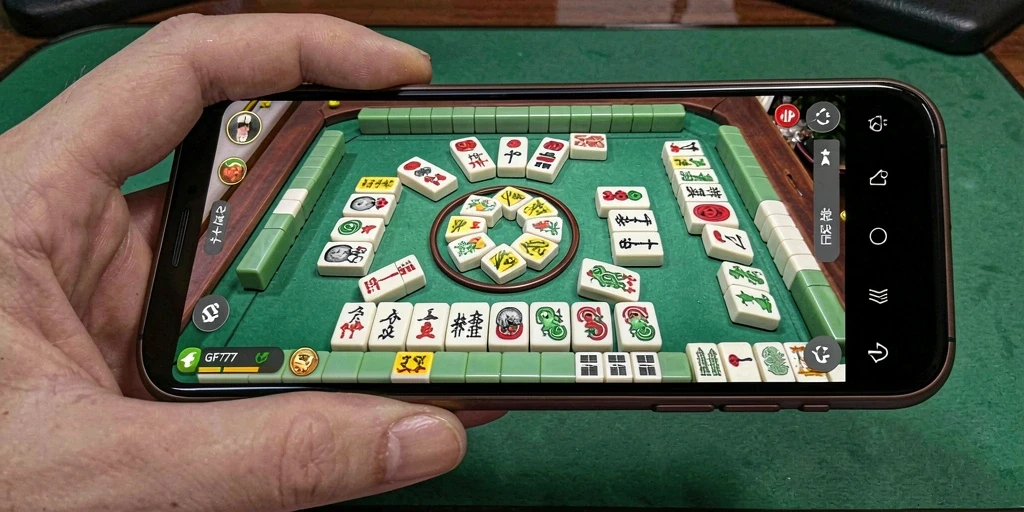 Tampilan gameplay GF777 yang menarik dan penuh warna dalam permainan Mahjong.