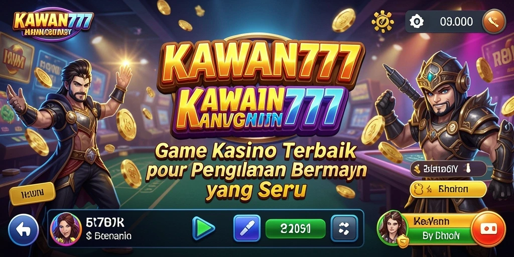 Screenshot KAWAN777 menampilkan gameplay Kasino yang seru dan mendebarkan.