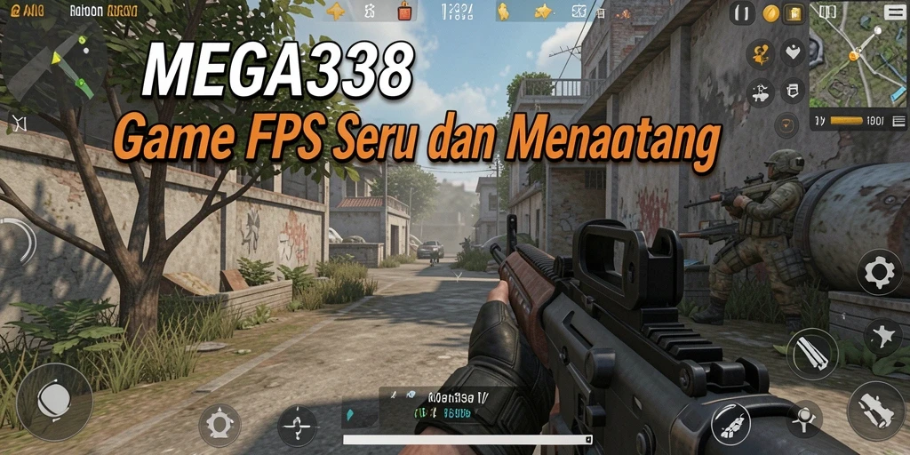 Tampilan gameplay menarik di MEGA338 dengan aksi menembak yang seru.