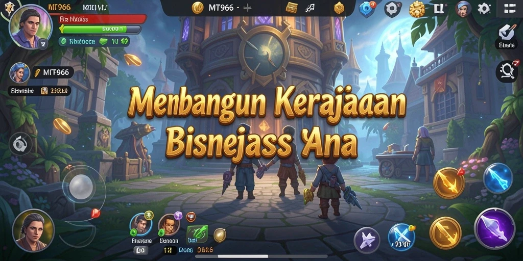 Tampilan gameplay Tycoon yang mendebarkan dan interaktif.