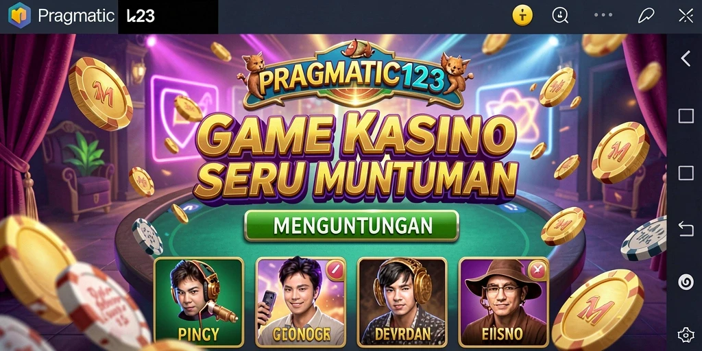 Tampilan gameplay Kasino yang seru dan mengasyikkan di PRAGMATIC123.