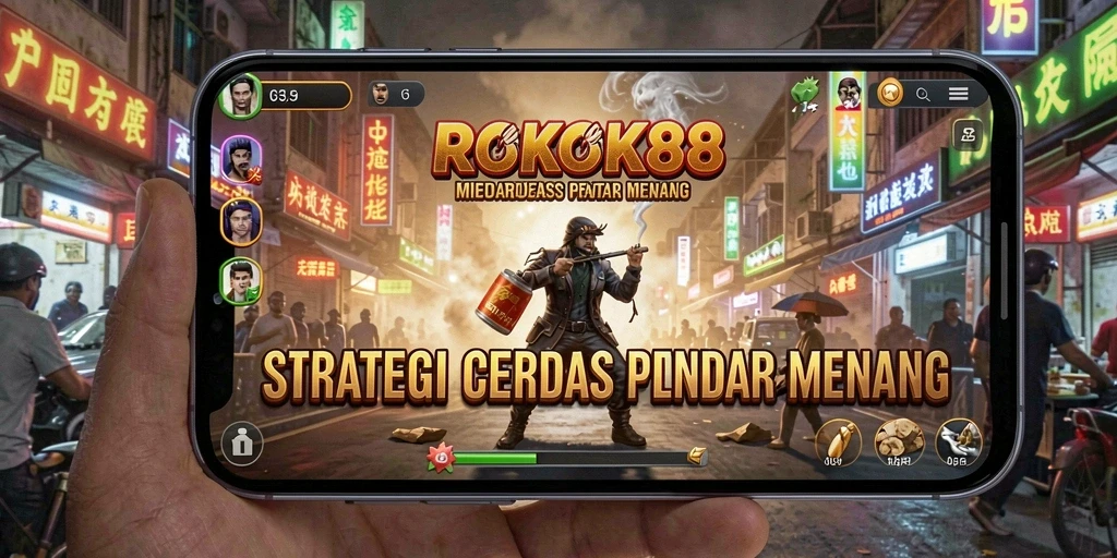 Tampilan gameplay ROKOK88 yang menarik dengan strategi mendalam.