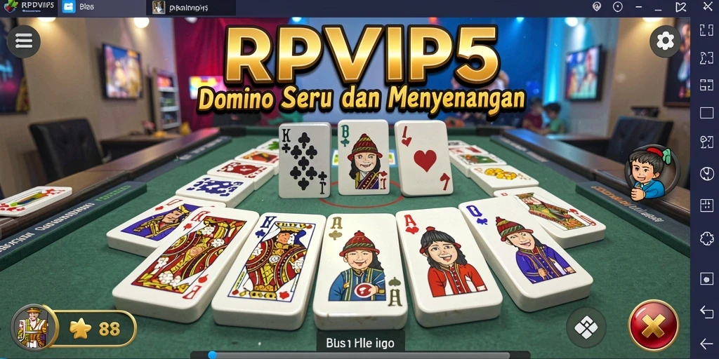 Tampilan gameplay RPVIP5 yang seru dan interaktif.
