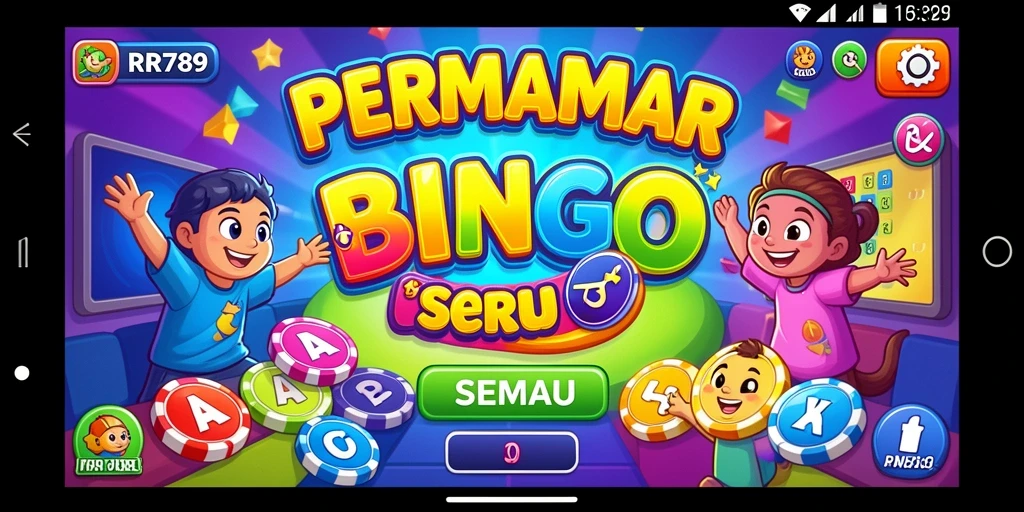 Tampilan gameplay RR789 yang menarik dan interaktif dalam permainan Bingo.