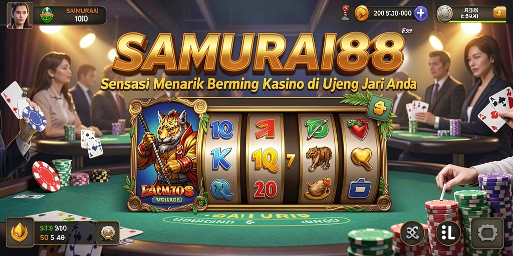 Tampilan menarik dari gameplay Kasino SAMURAI88 yang penuh dengan aksi.