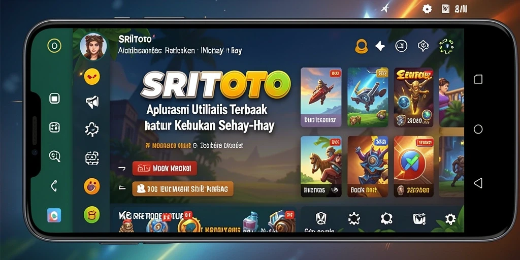 Tampilan antarmuka SRITOTO yang menarik dan fungsional.